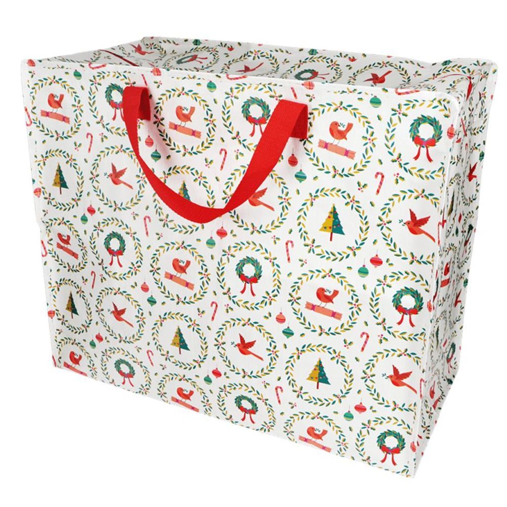 Rex London XXL Aufbewahrungstasche Classic Christmas Tasche ca. 55x48x28cm Jumbotasche