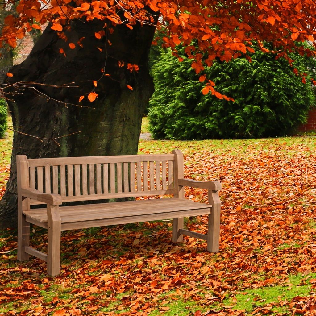 CLP Teakbank Jackson V2 Gartenbank mit Rückenlehne Produktbild 5