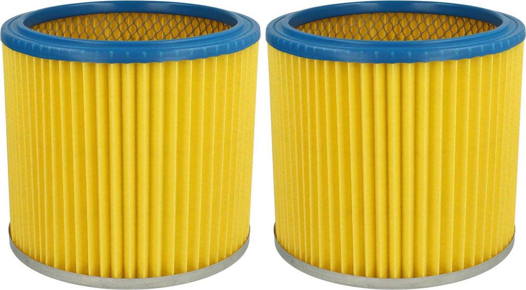 vhbw 2 Faltenfilter kompatibel mit Einhell Inox 1400 / AS, Produktbild 