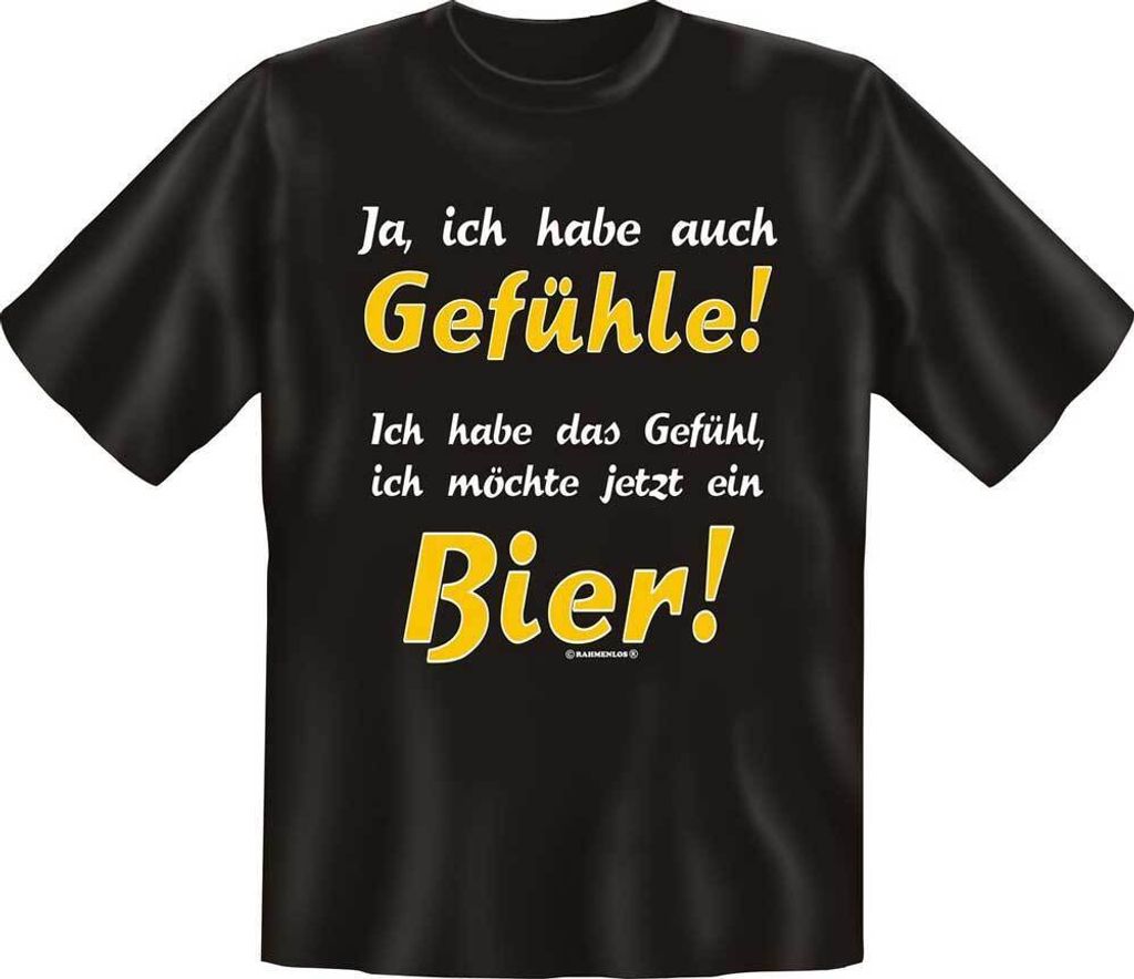 Beer Ich habe auch Gefühle Textilien