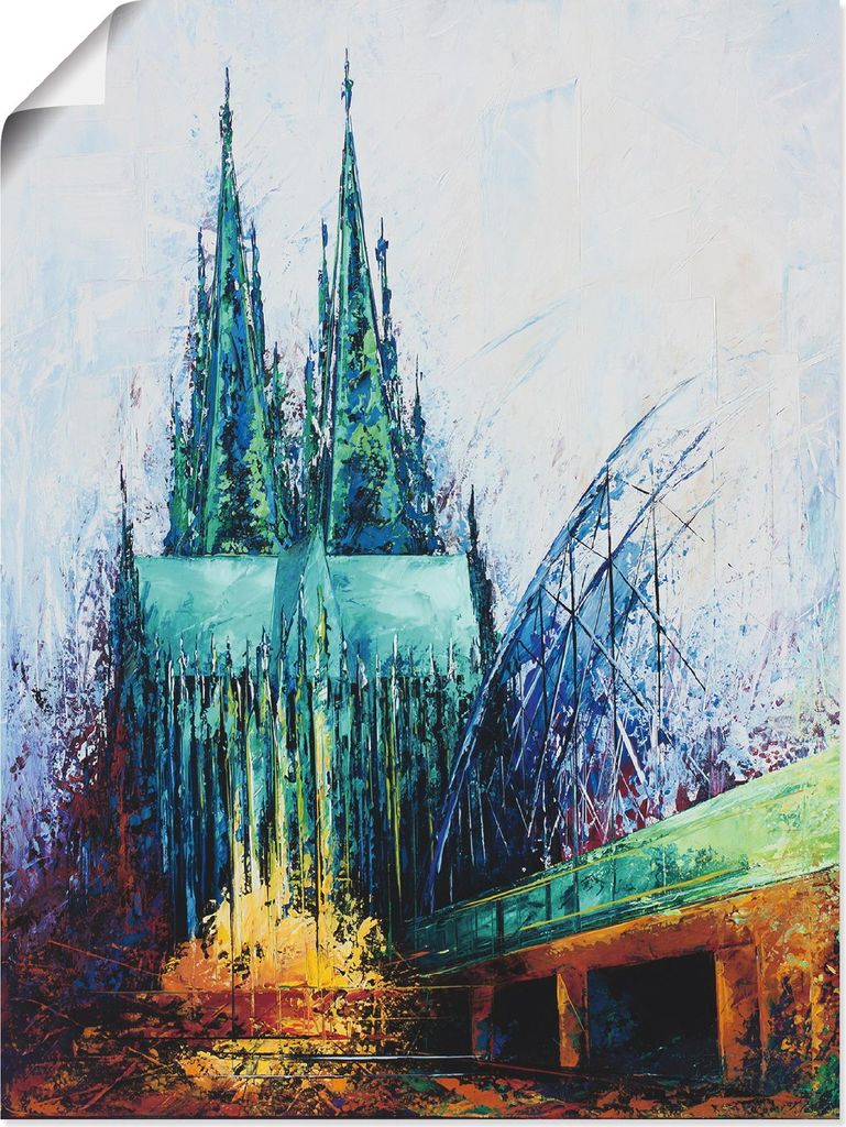 ARTland Poster Kölner Dom I Größe: 60x80 cm