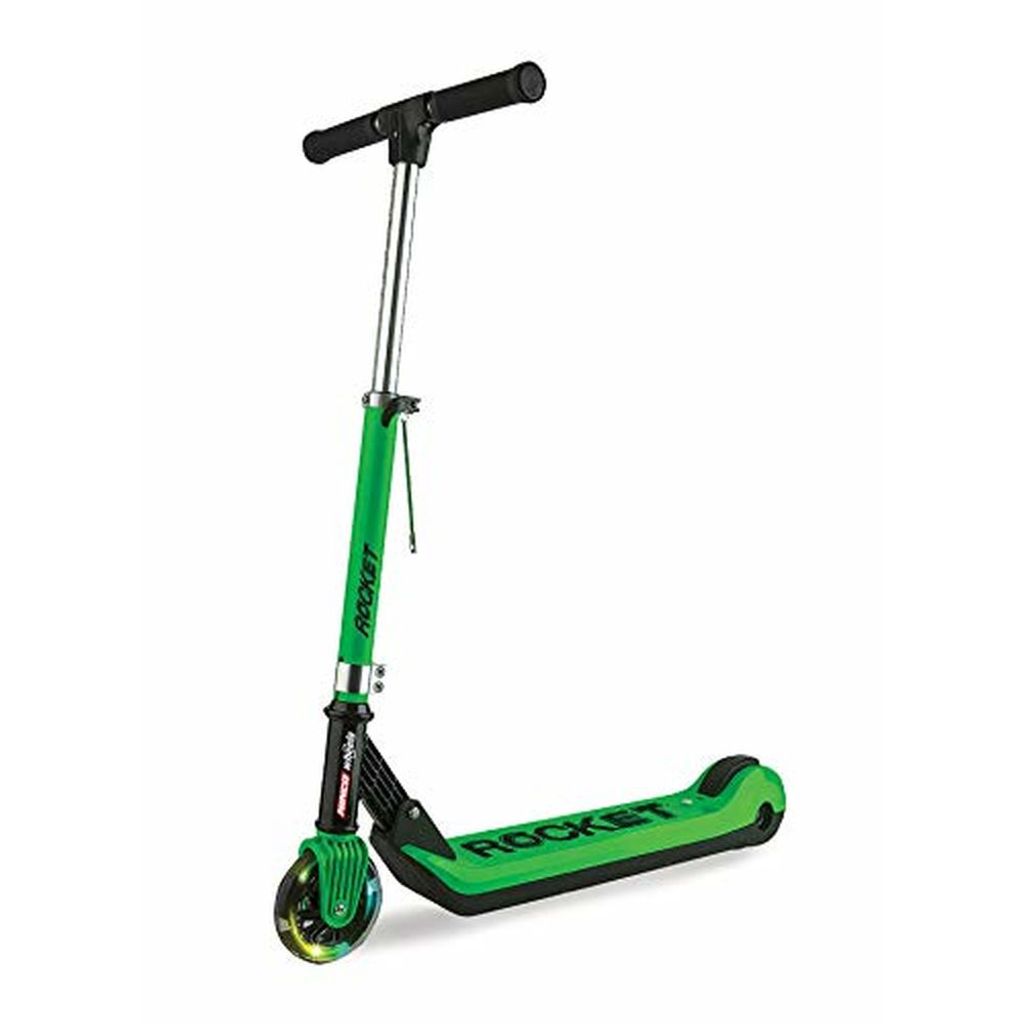 Ninco (NH33006) Räder E-Scooter JR Rocket Grün. Klappbarer Elektroroller für Kinder. +6 Jahre, Farbe NINCO