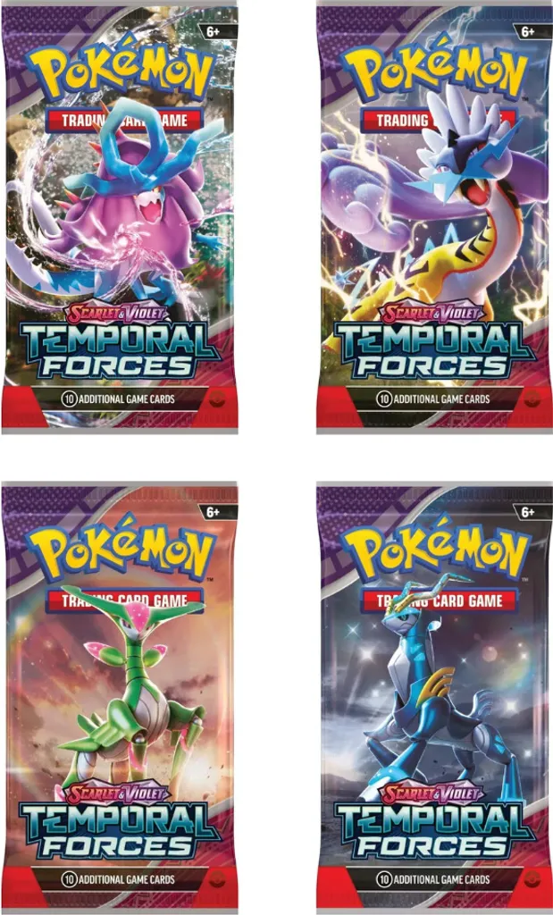 Coffret Pokémon Temporal Forces Écarlate et Violet pour Deck de Jeu - 11