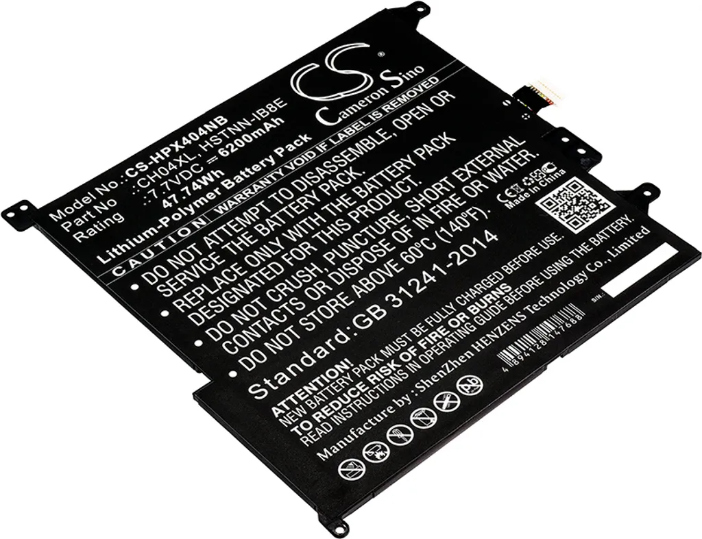 Batterie Ordinateur TECHTEK pour HP Chromebook X2 12-F000NA 12-F000NF