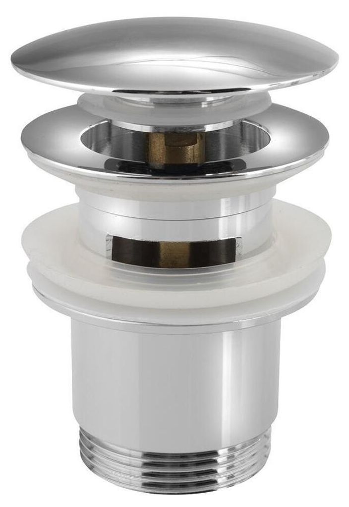 Sapho wastafelafvoer, 5/4 inch, klik-klak, grote kurk, Productafbeelding 