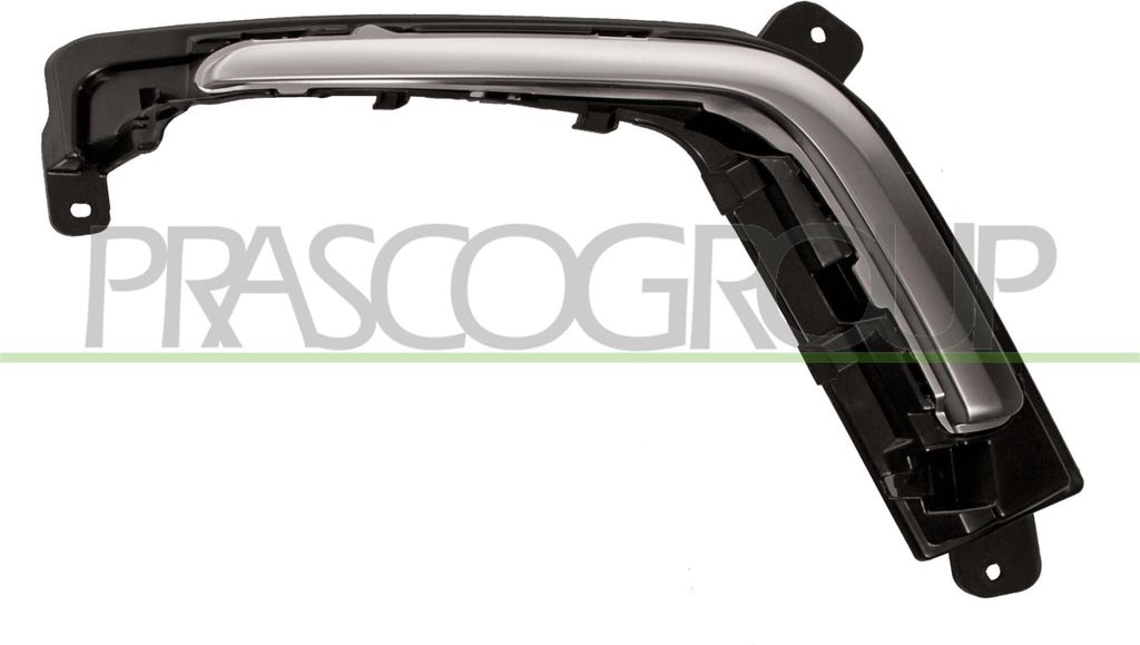 PRASCO Zierleiste Stoßfänger Vorne Rechts passend für PEUGEOT 308 SW I (4E, 4H) 308 I Schrägheck (4A, 4C)