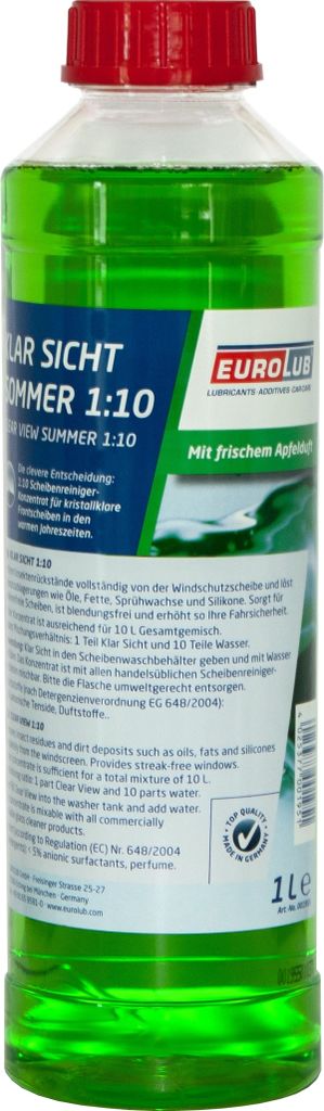EUROLUB Scheibenwischwasser 001955 1l Flasche
