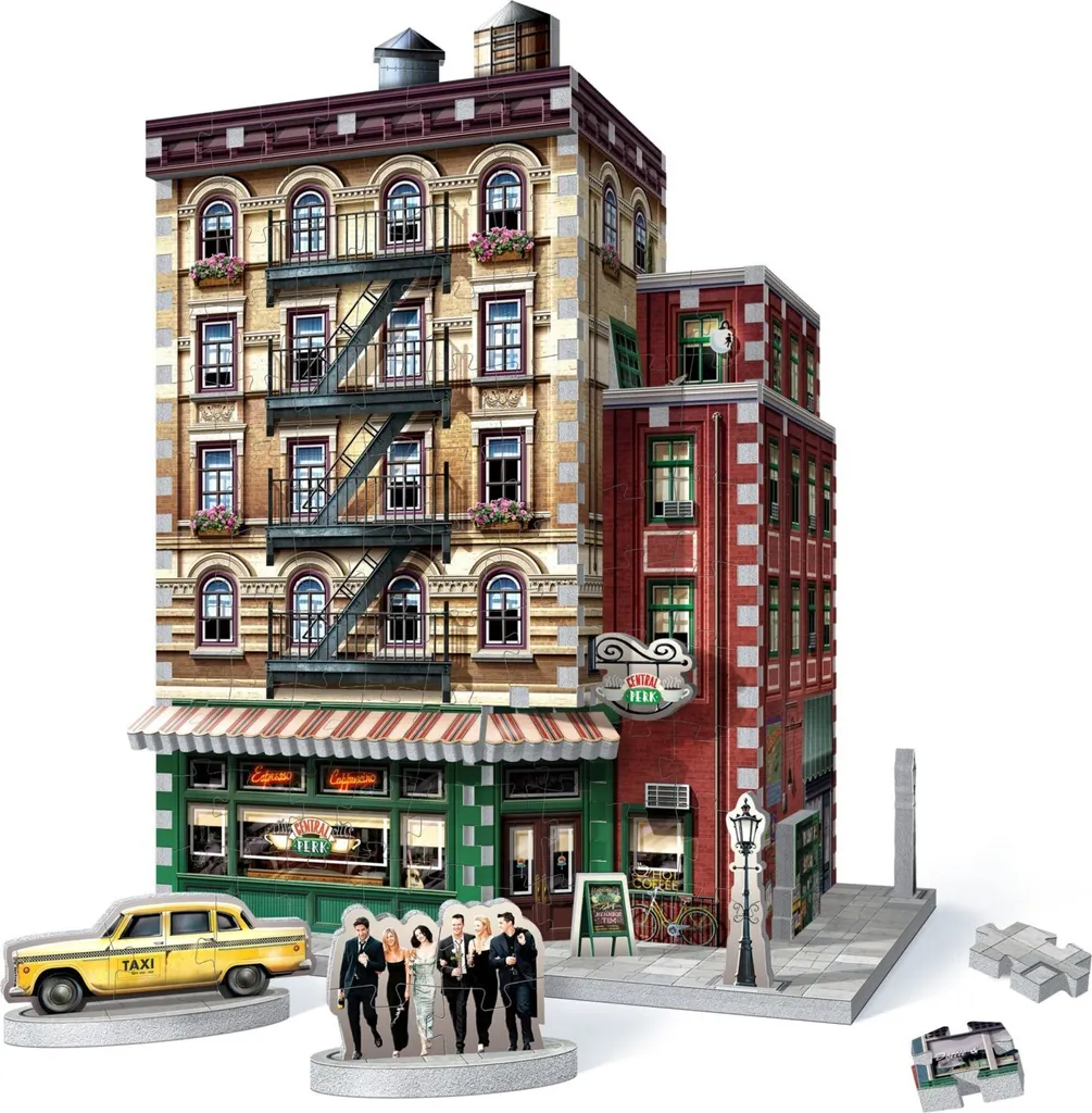 Puzzle 3D Central Perk Friends 440 pièces - Montage facile sans colle
