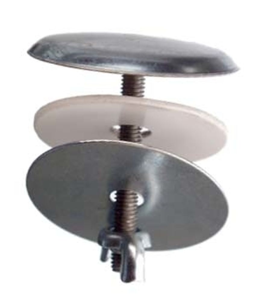 Cornat Hahnlochstopfen Chrom-Nickel-Stahl Ø 40 mm, mit Flügelmutter