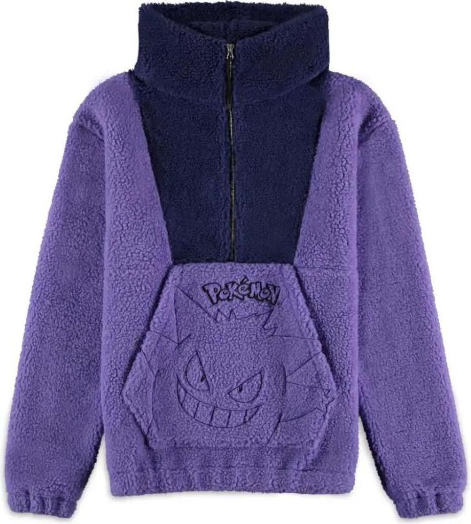 Bluza Pokémon - Gengar Sherpa Premium (rozmiar M) Zdjęcie produktu 