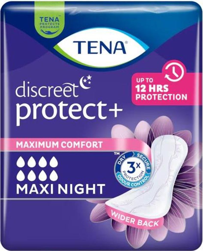 Tena Discreet Maxi Night - 1 paquet de 12 protections Image du produit 
