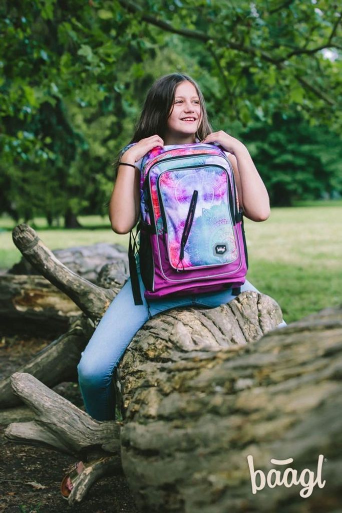 Baagl Schulrucksack für Mädchen mit Laptopfach und Produktbild 13