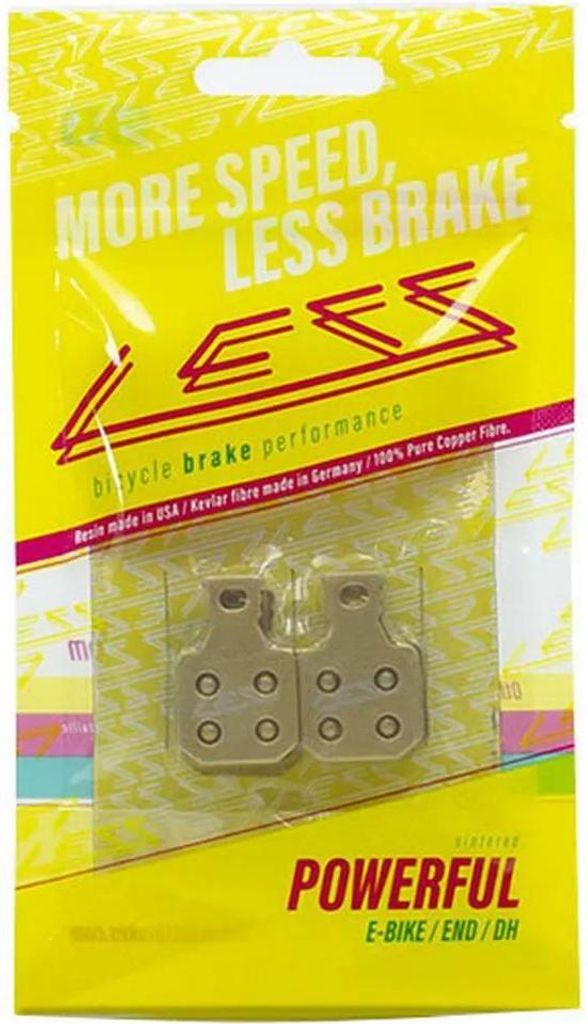 Less Powerful Magura Mt5-mt7 Sinterbremsbeläge Golden Golden One Size