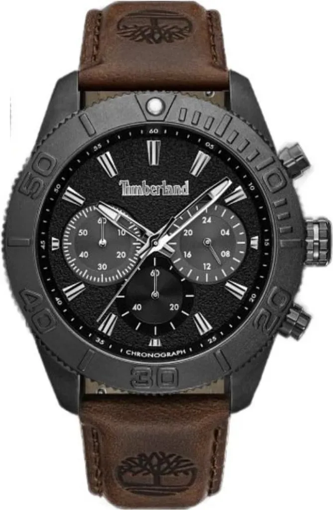 Montre Quartz Timberland Homme Noire - Accessoire de Mode Durable