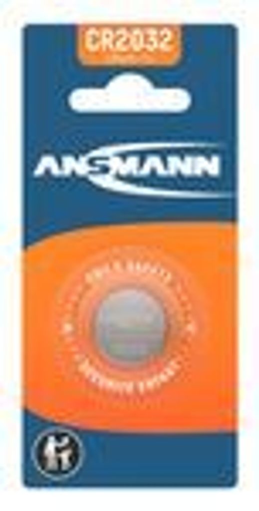 ANSMANN Lithium Knopfzelle CR2032