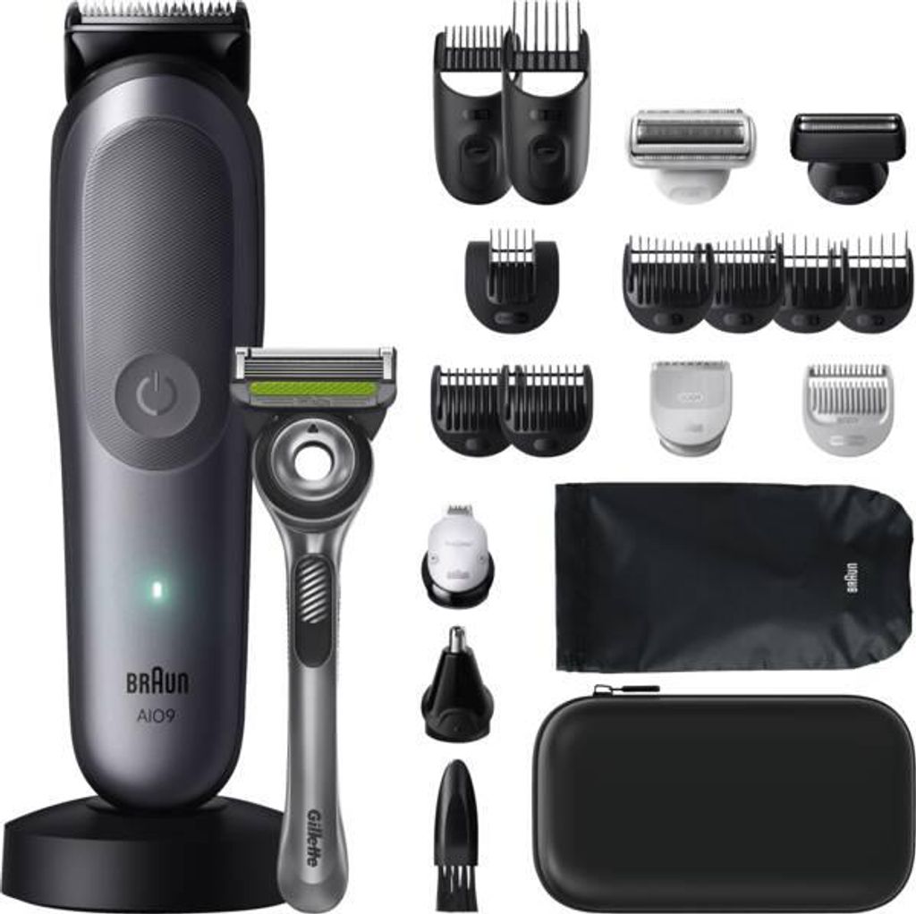 Braun AIO9540, plateado, con batería, 120 minutos de Imagen del producto 