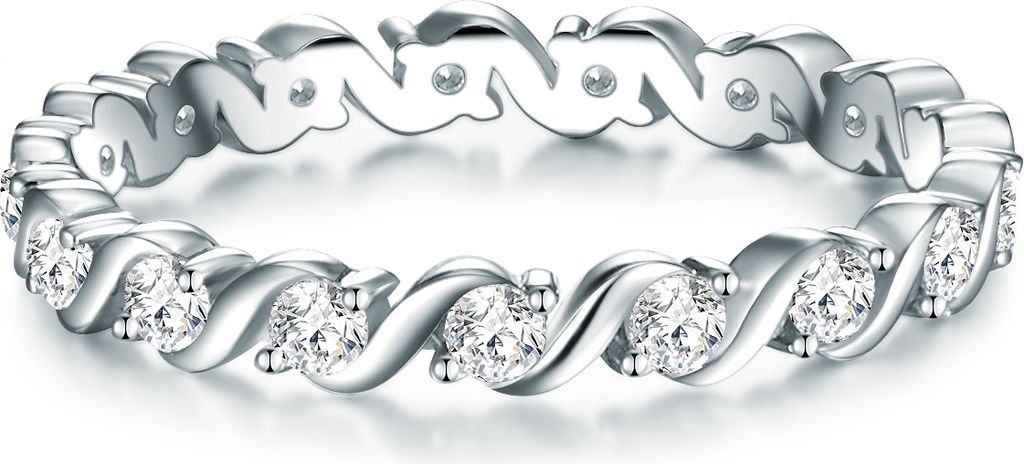 Trilani Ring Sterling Silber Zirkonia 50030027 53