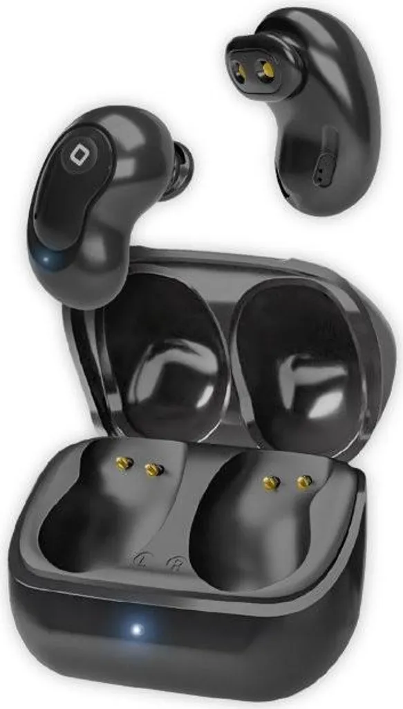 Écouteurs Intra-Auriculaires sans Fil pour Appels et Musique Noirs