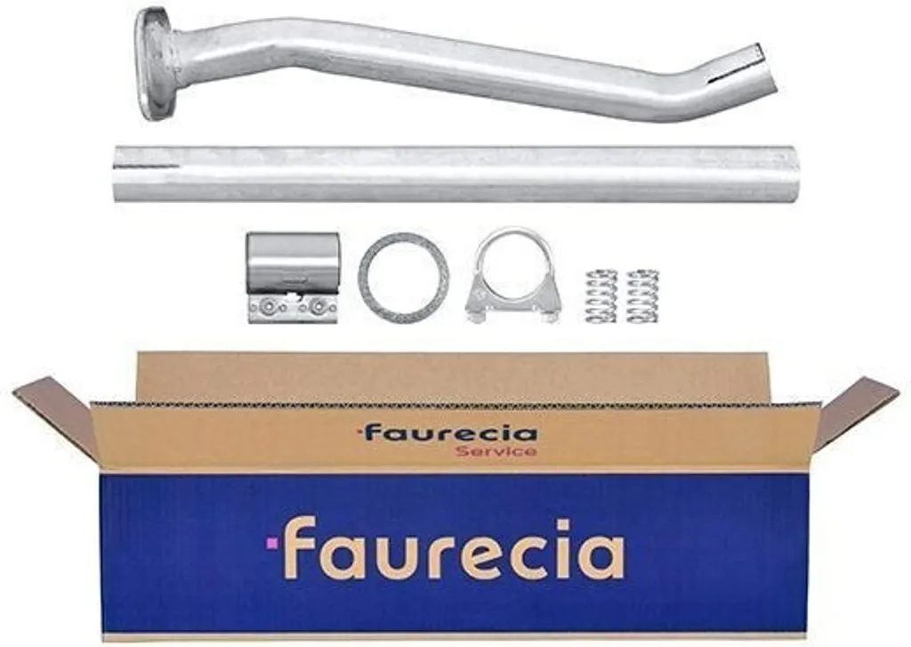 Tuyau d'échappement avant anti-corrosion pour Dacia Logan I et II