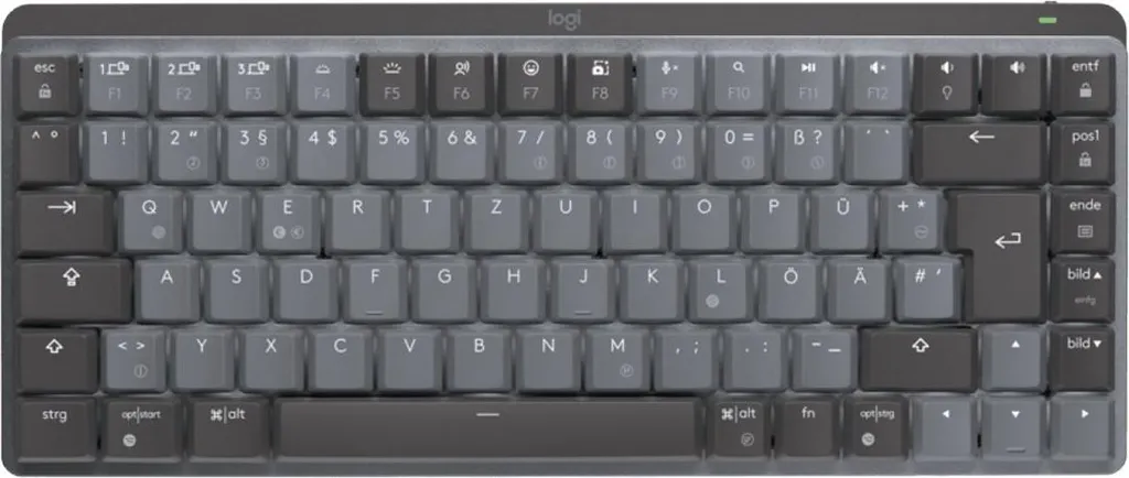Clavier Compact Logitech MX Mechanical Mini pour Télétravail et Nomade