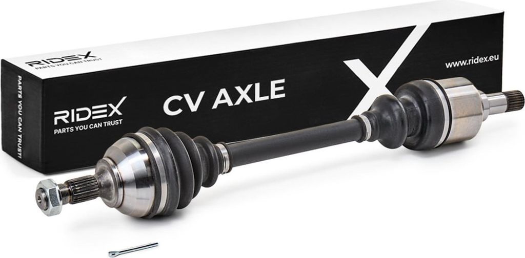 RIDEX 13D0177 Antriebswelle Vorne Links passend für PEUGEOT 307 CC (3B) 307 (3A/C) PARTNER Tepee 307 SW (3H) 307 Break (3E) PARTNER Kasten