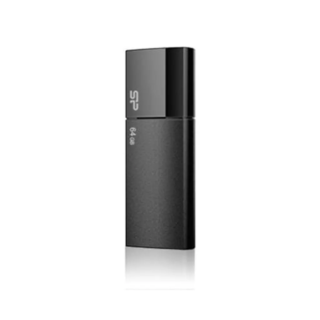 Silicon Power 16GB USB 2.0 U05 - Chip-On-Board Retractable Black