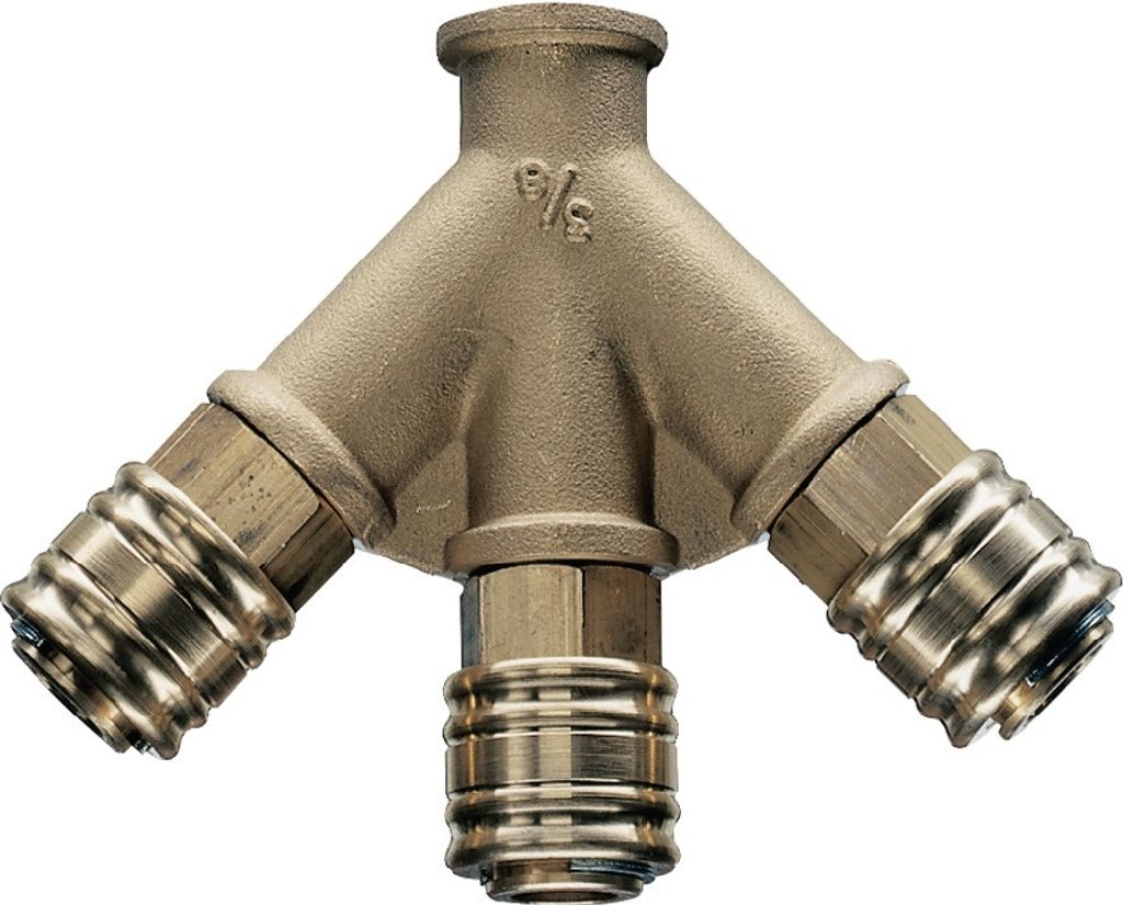 ewo X-Verteiler DN 7,2 Anschluss G 3/8 innen Messing - 128054