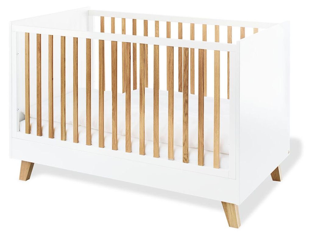 Pinolino Kinderbett 'Pan' 140 x 70 cm Edelmatt: MDF Uni, Produktbild 