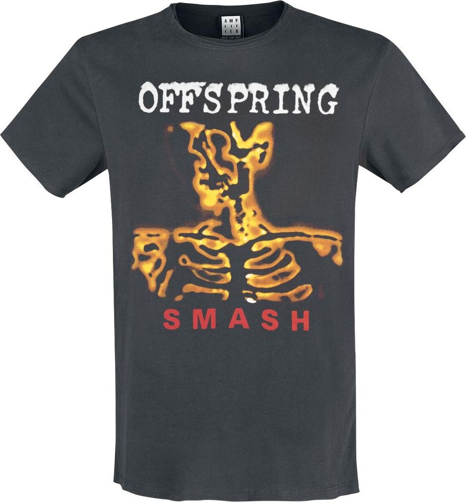 The Offspring T-Shirt Herren Amplified Collection - Smash charcoal L