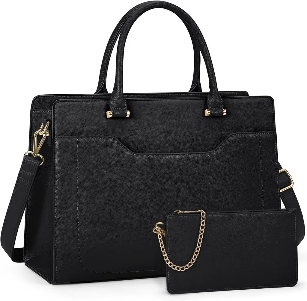 Protéger votre Ordinateur 15.6 pouces avec ce Sac à main Noir Chic