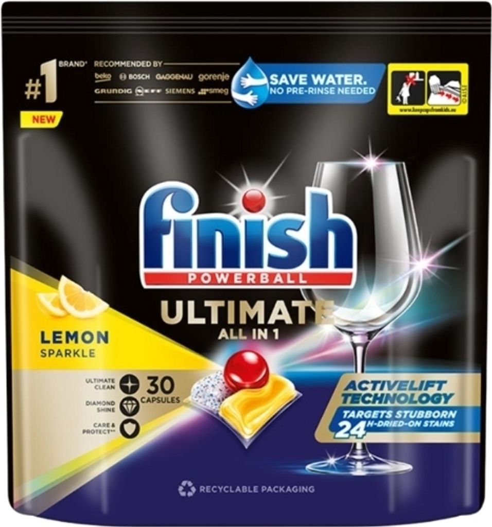 Tablety do myčky Finish Quantum Ultimate, 30 kusů, Obrázek produktu