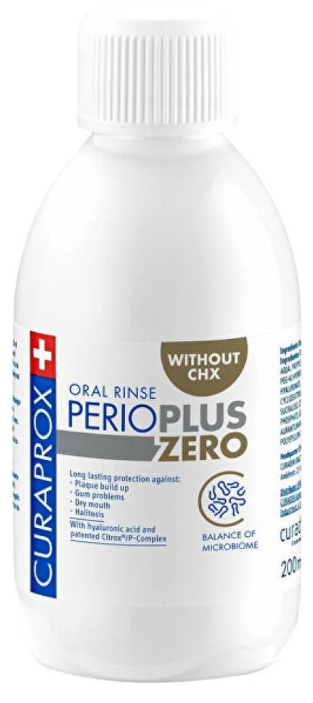 Curaprox perio Plus+ zero Mundspülung ohne Chx 200 ml