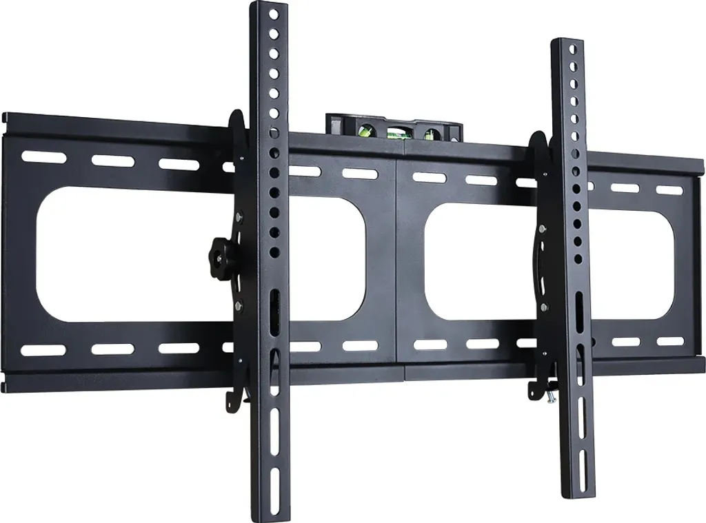 Support mural TV 26-75 pouces inclinable charge 45kg noir ultra robuste