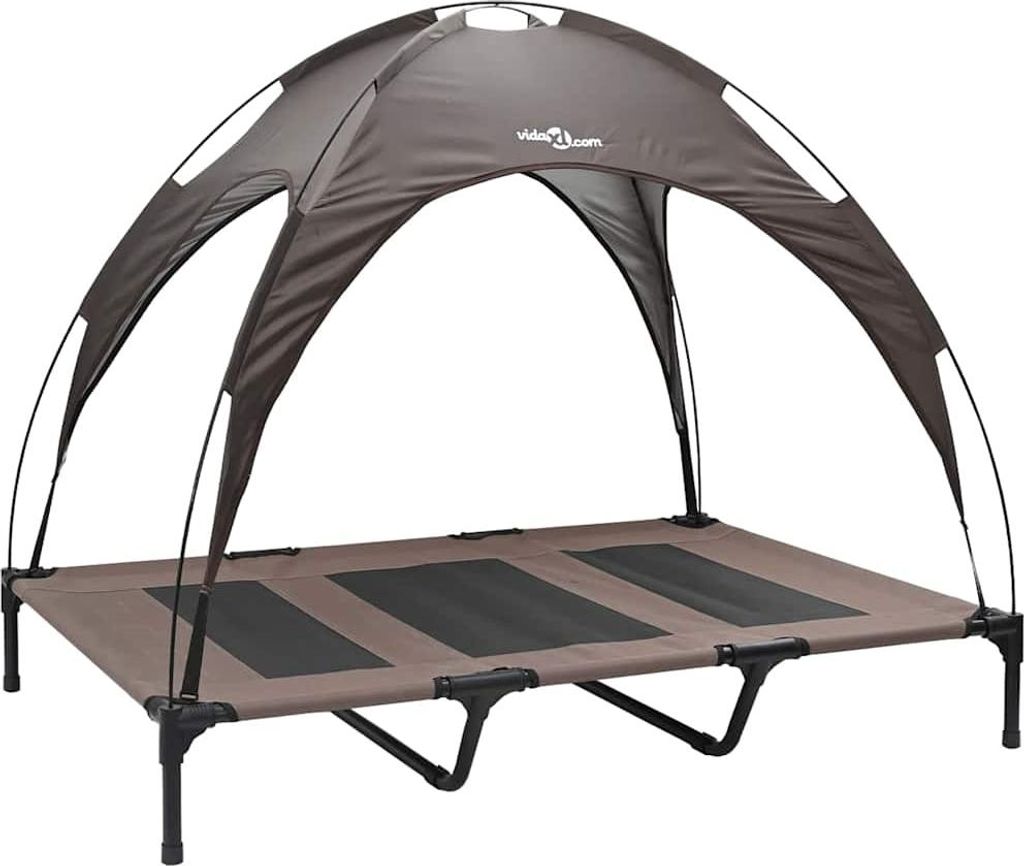 Hundebett Braun 122 x 93 x 106,5 cm Stahl