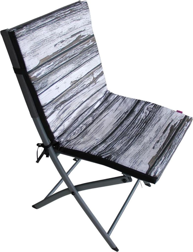 Wasserdichtes Kissen für TIP Gartenstuhl mit Rückenlehne 80x40x2.5 cm Fiord