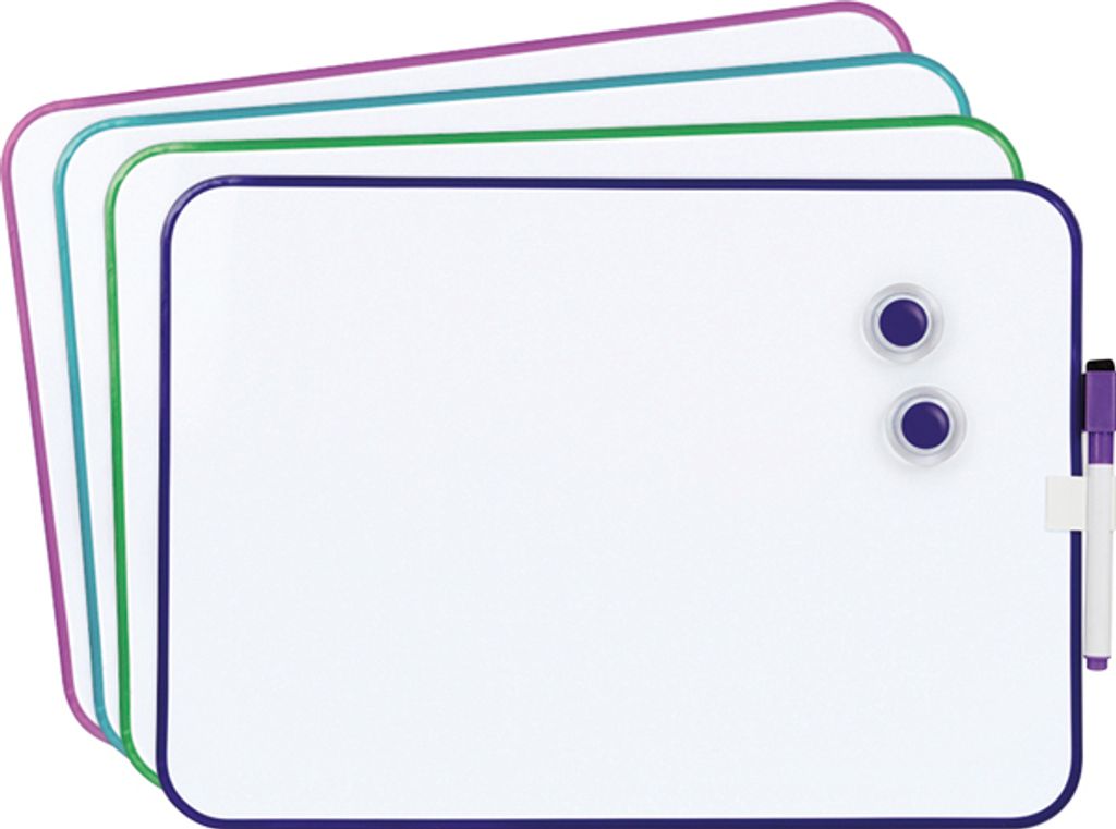 EDUPLAY 110505 Whiteboard A4, 4-teilig (1 Set) Produktbild 