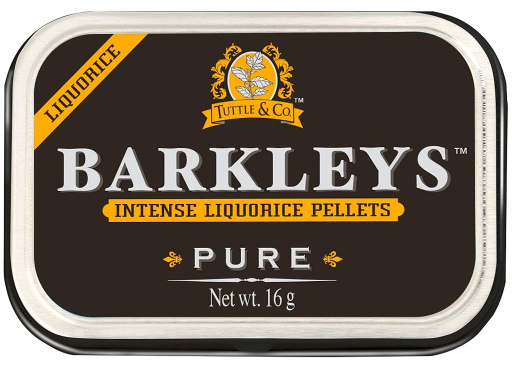 Barkleys Liquorice Pastilles épicées pur goût réglisse 16g Image du produit 