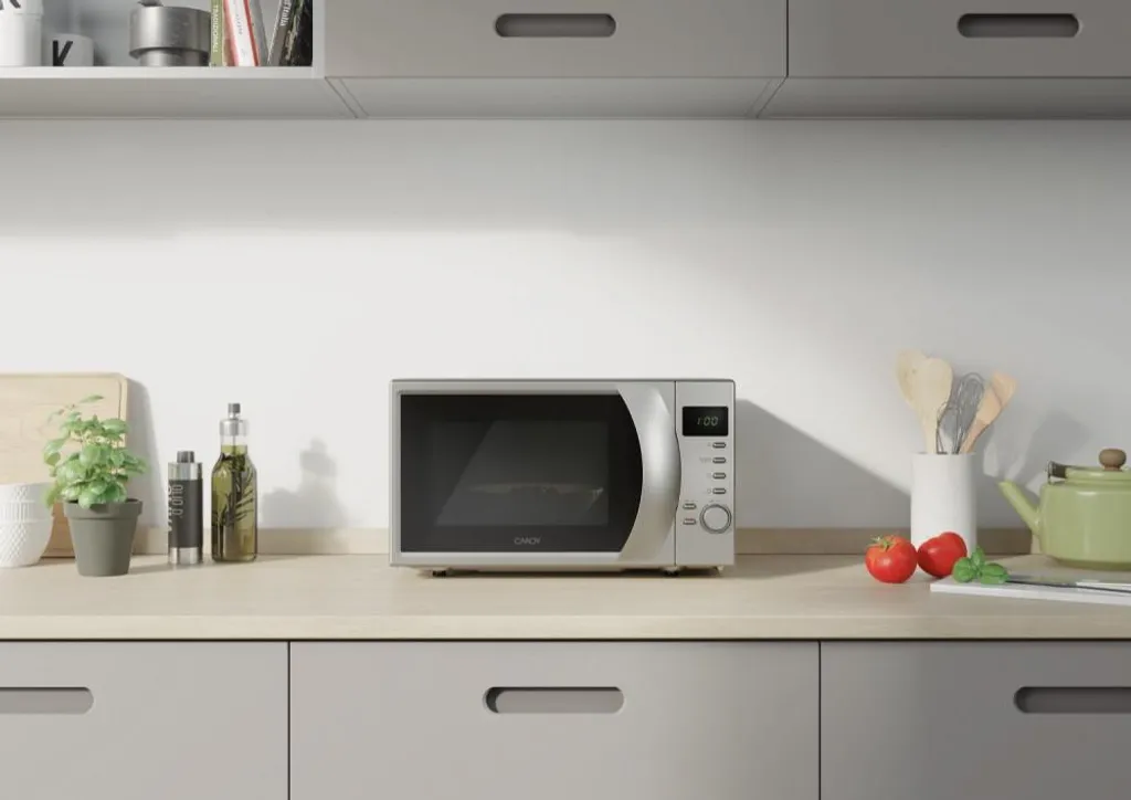 Micro-ondes Gril 20L Candy CMG2071DS Argenté Haute Efficacité 700W - 5