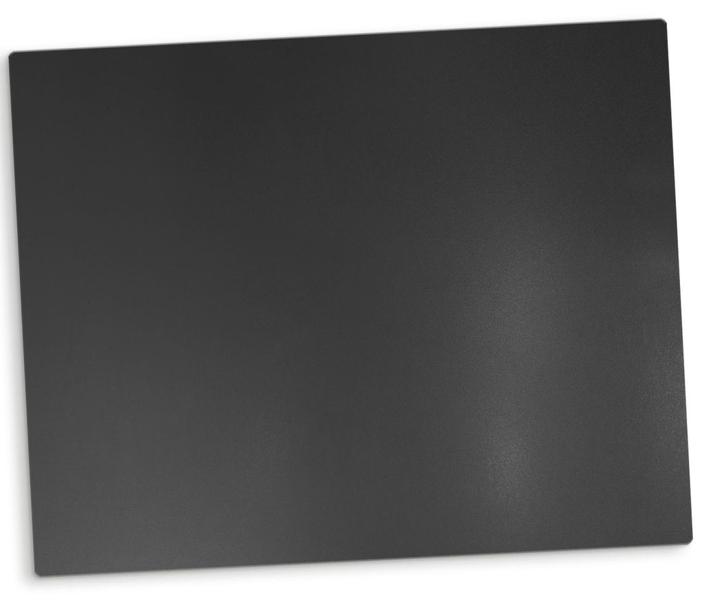 Bodenschutzplatte - Feuerfest - Grill-Unterlage - Metall - 100x80 cm - Schwarz - Hitzeschutzplatte - Terrasse - Outdoor
