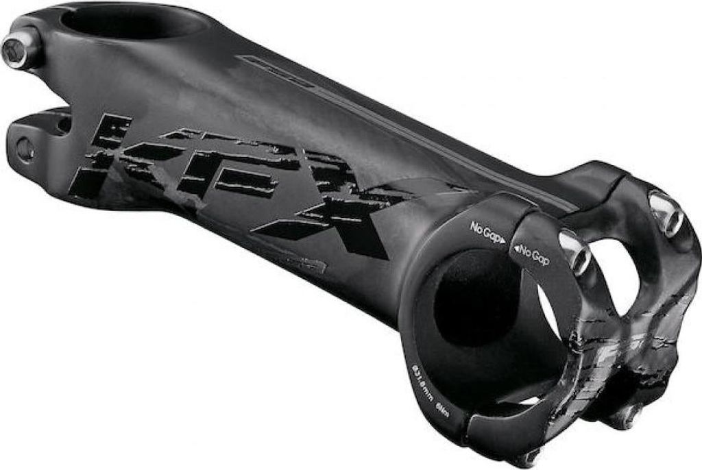 FSA Vorbau KFX -12° 31,8 x 120 mm Schwarz - leichter High-Performance MTB-Vor...