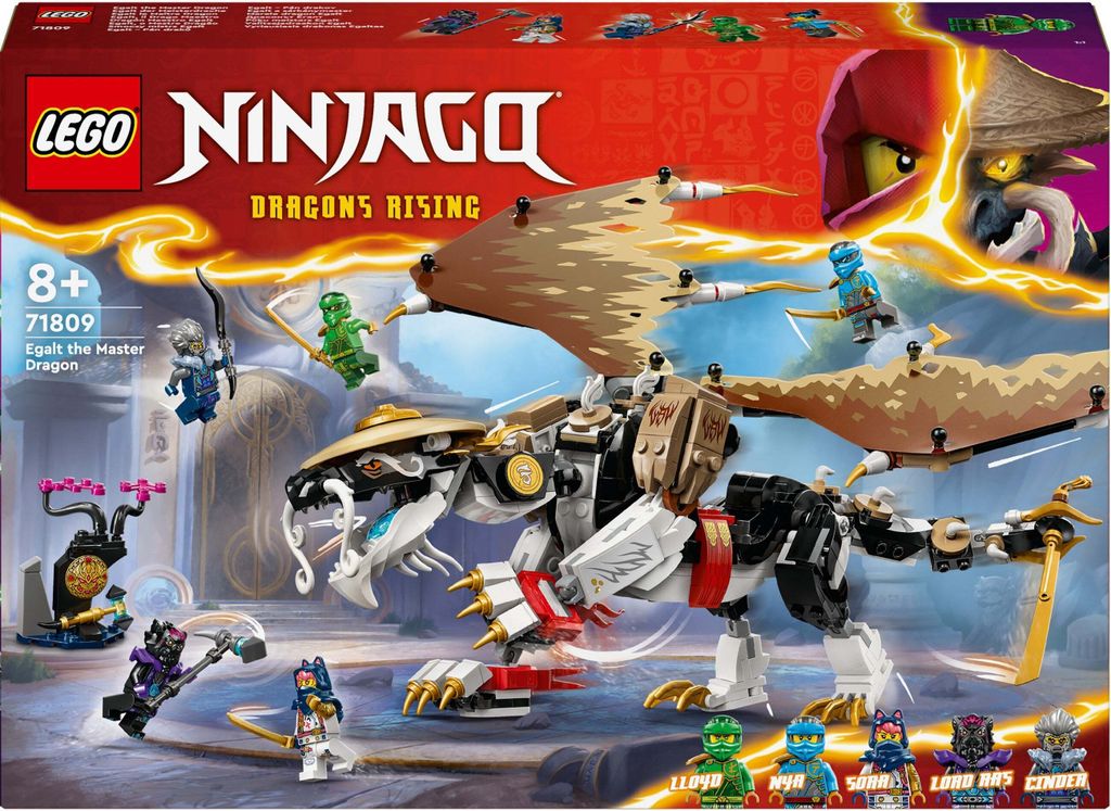 LEGO NINJAGO Egalt le Maître des Dragons - 71809 Image du produit 