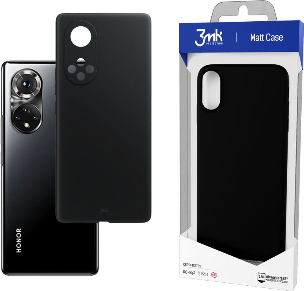 3mk Schutzhülle Matt Case Cover für Honor 50 Pro 5G Backcover