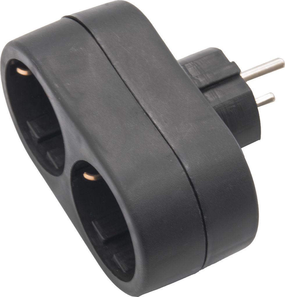 Doppelstecker Steckdosenleiste Mehrfachsteckdose Produktbild 3