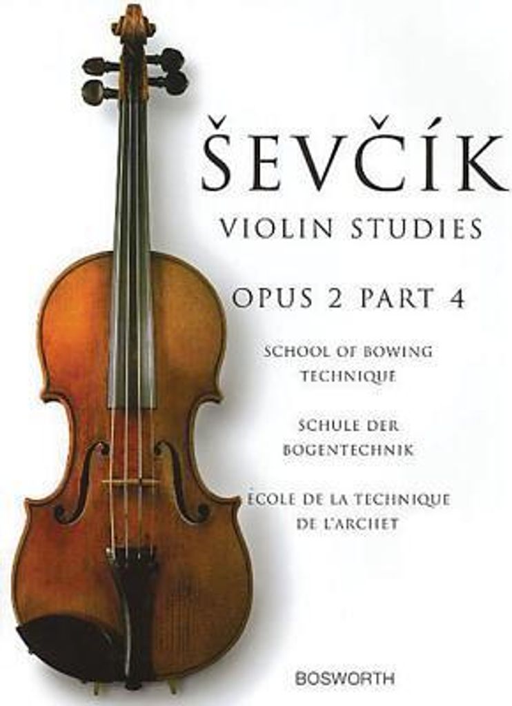 Sevcik Violin Studies, Opus 2 Part 4: School of Bowing Technique