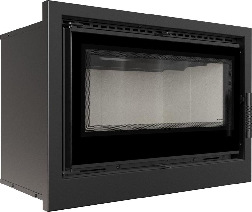 Kamin-Kassette KRATKI ARKE 75 8 kW Ø 150 mit Türfeder