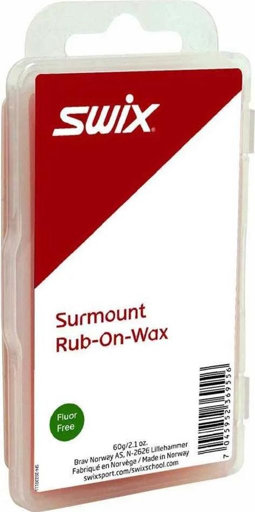 Swix Surmount Skin Rub-on 60g Wachs Durchsichtig Durchsichtig One Size