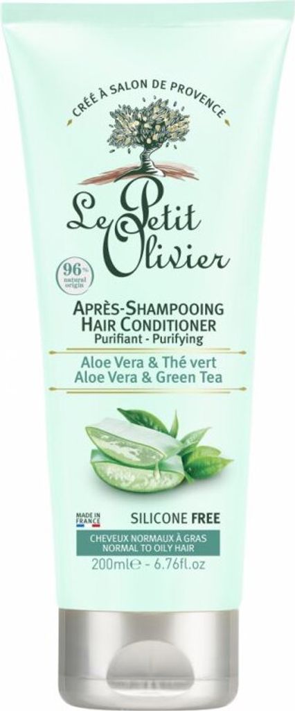 Le Petit Olivier Conditioner für normales und schnell fettendes Haar Aloe vera 200ml