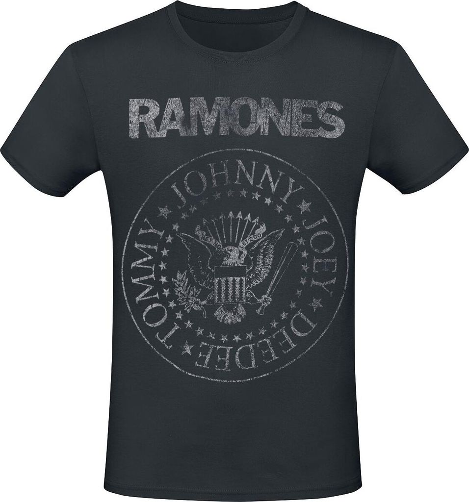 Ramones T-Shirt Herren Hey Ho Let's Go - Heavyweight schwarz 3XL