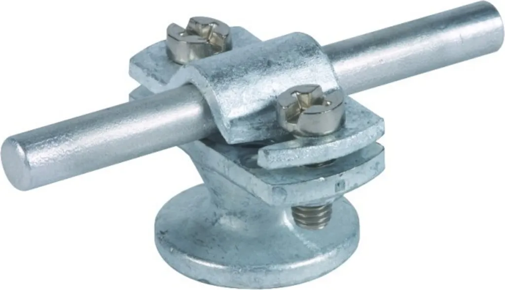 Attache de câble de terre 7-10mm avec filetage M8 DEHN 275110 Gris