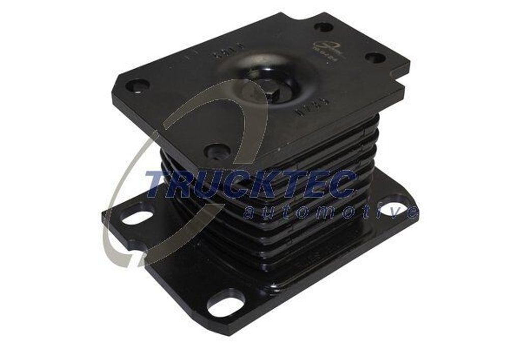 TRUCKTEC AUTOMOTIVE Blattfederlager Lagerung 01.30.329 Hinten Rechts Vorne Links passend für MERCEDES-BENZ AROCS 232mm 165mm 143mm